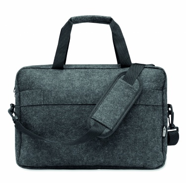 Logotrade promotional gift picture of: 15 inch RPET felt laptop bag