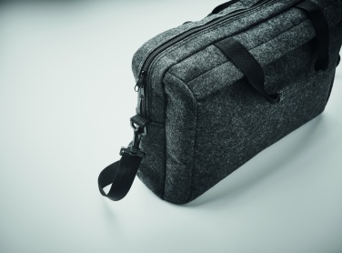 Logotrade corporate gifts photo of: 15 inch RPET felt laptop bag
