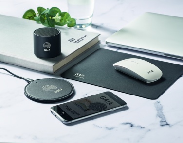 Logo trade promotional giveaways picture of: Recycled PU wireless speaker