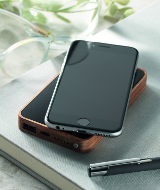 Logotrade promotional products photo of: Wireless 4000 mAh Power bank