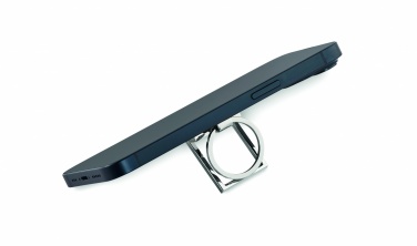 Logo trade advertising products image of: Metal key ring phone stand Seinajoki