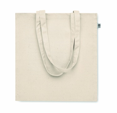 Logo trade promotional merchandise image of: Organic cotton shopping bag