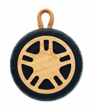 Logo trade promotional items picture of: Wireless speaker tire shaped