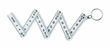 Logotrade promotional giveaways photo of: Carpenters ruler key ring 50cm Kotka