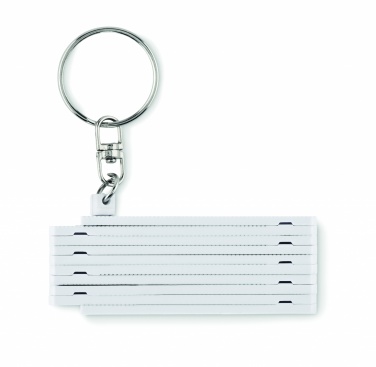Logo trade promotional item photo of: Carpenters ruler key ring 50cm Kotka