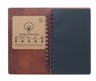 Logotrade corporate gift image of: A5 Birch tree GROWBOOK™