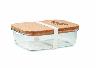 Logotrade promotional giveaway picture of: Glass lunch box with cork lid