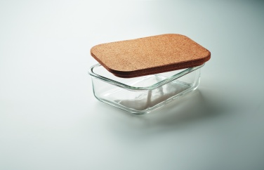 Logotrade business gifts photo of: Glass lunch box with cork lid