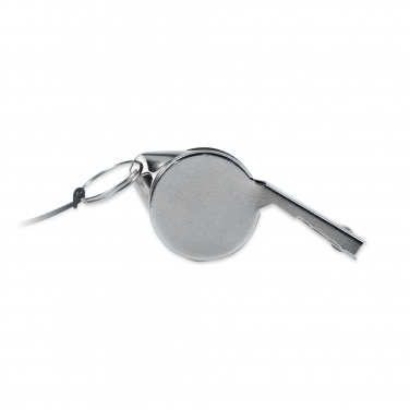 Logo trade corporate gift photo of: Metal whistle