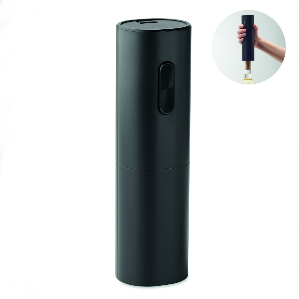Logo trade business gifts image of: Electric wine bottle opener