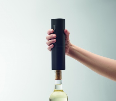 Logo trade promotional giveaways image of: Electric wine bottle opener