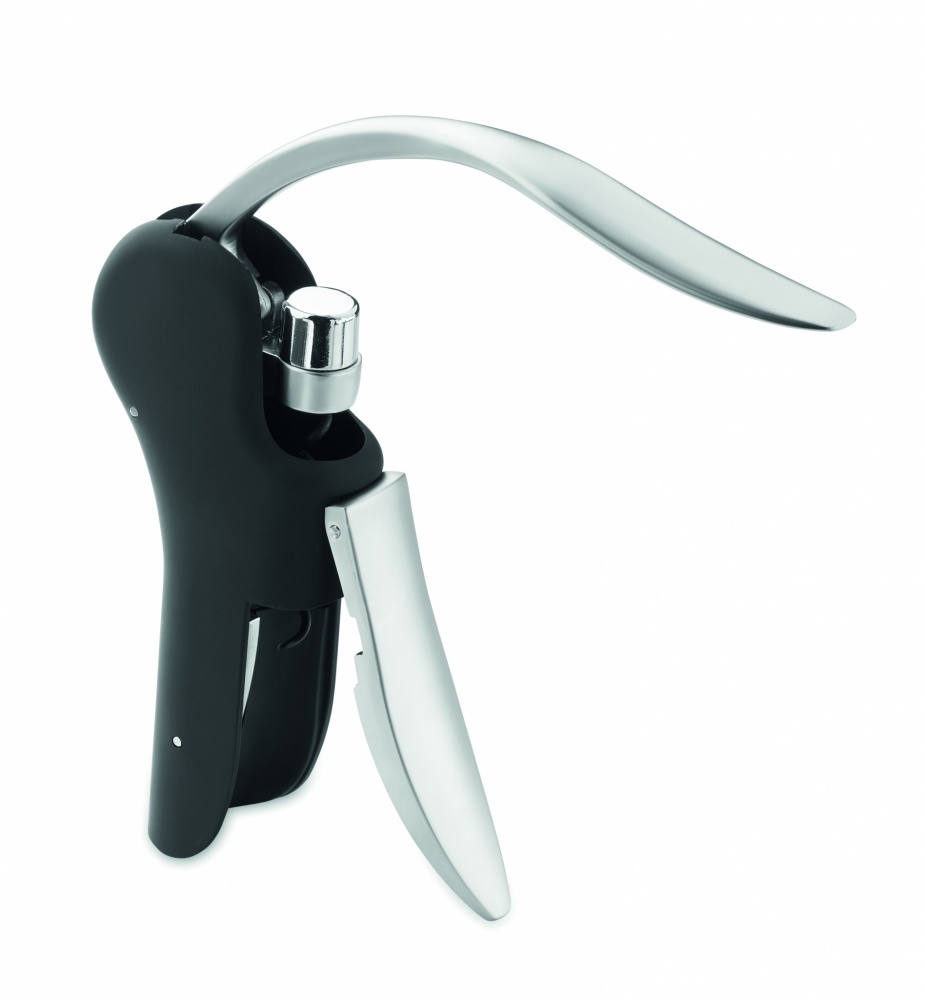 Logo trade promotional gifts image of: Automatic lever corkscrew
