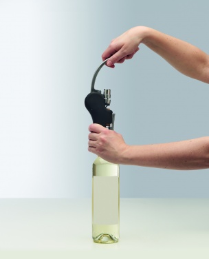 Logo trade promotional giveaway photo of: Automatic lever corkscrew