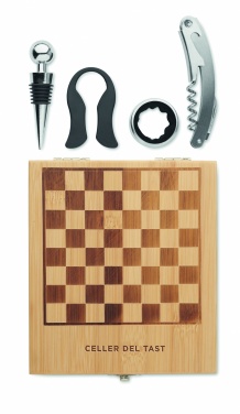 Logotrade business gifts photo of: Chess board wine set
