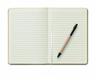 Logo trade business gift photo of: Caratil A5 notebook in recycled carton