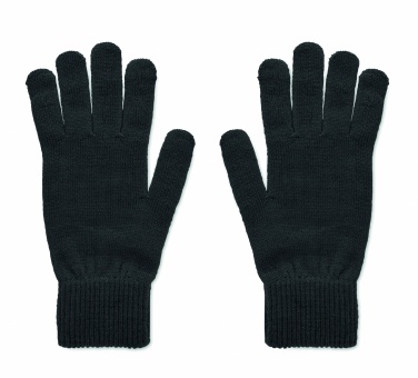 Logotrade promotional items photo of: Knitted gloves in RPET
