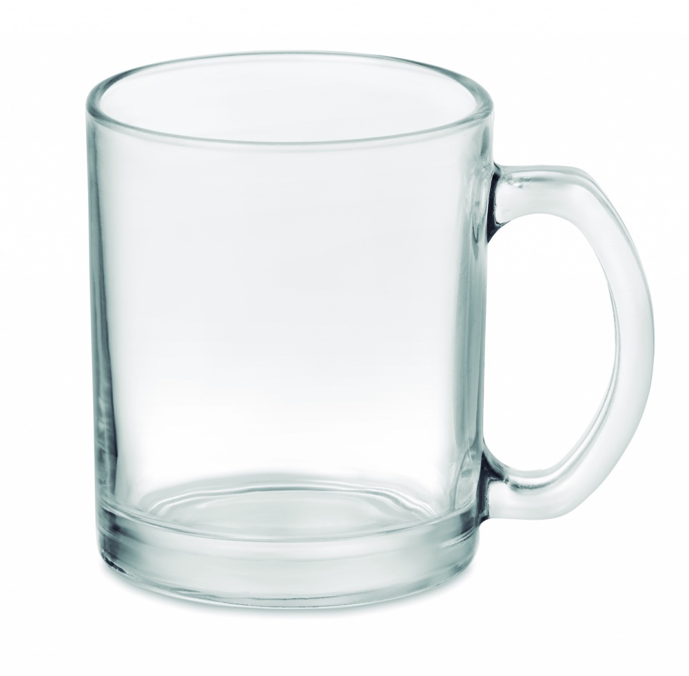 Logotrade promotional product image of: Glass sublimation mug 300ml