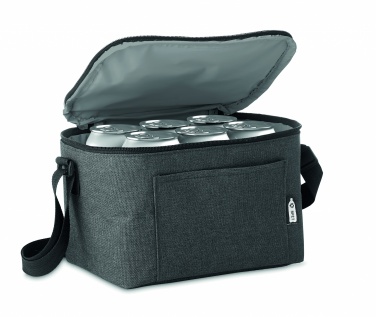 Logo trade corporate gifts image of: 600D RPET Cooler bag for cans
