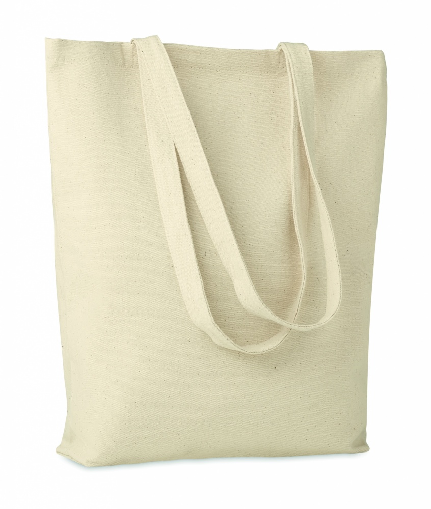 Logo trade promotional items picture of: Canvas shopping bag 270 gr/m²