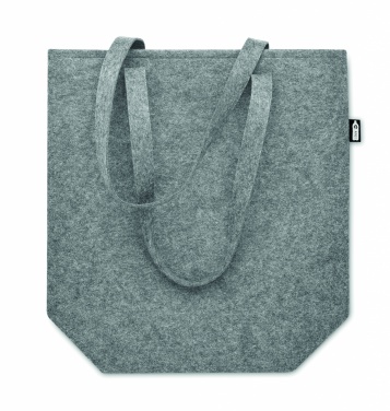 Logo trade promotional merchandise image of: RPET felt shopping bag