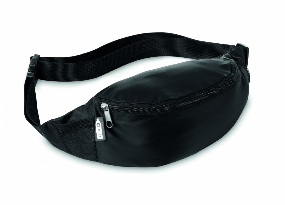 Logotrade advertising product picture of: 210D RPET fanny bag