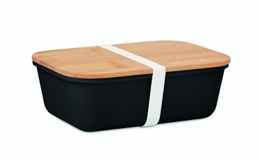 Logo trade promotional gift photo of: Lunch box with bamboo lid