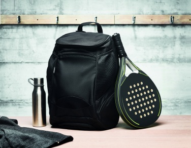 Logo trade promotional products image of: 600D RPET sports rucksack