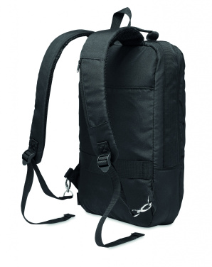 Logotrade promotional product picture of: Laptop backpack in 300D RPET