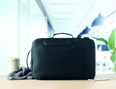 Logotrade promotional merchandise picture of: Laptop backpack in 300D RPET
