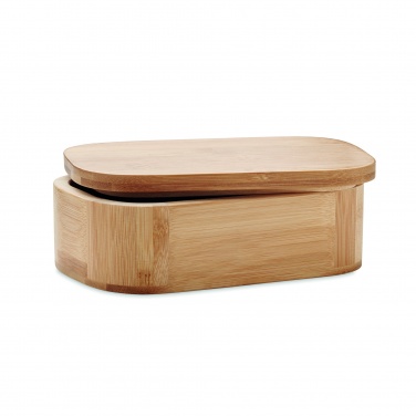 Logo trade business gift photo of: Bamboo lunch box 650ml LADEN