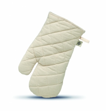 Logotrade advertising product picture of: Organic cotton oven glove