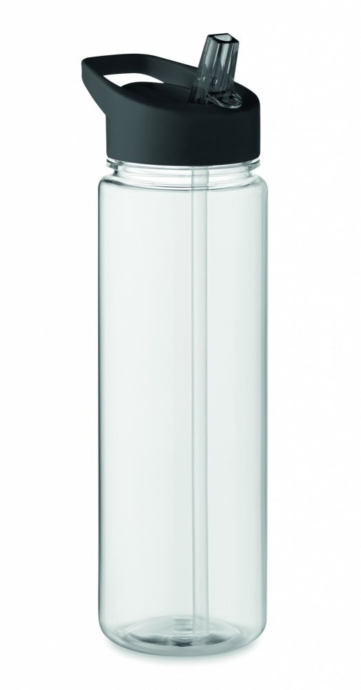 Logo trade promotional giveaways picture of: RPET bottle 650ml PP flip lid