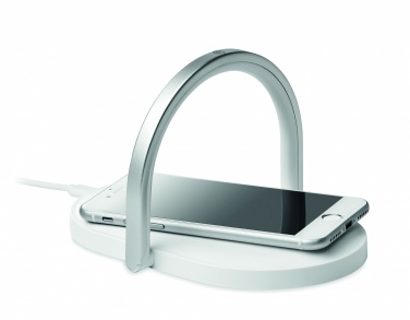 Logo trade business gift photo of: Light and wireless charger 10W