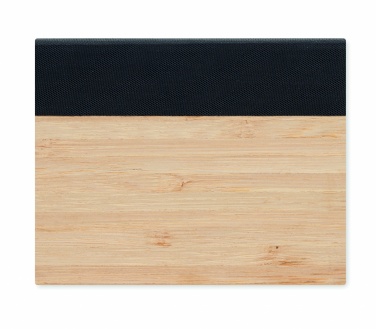 Logo trade promotional item photo of: Bamboo sticky note memo pad
