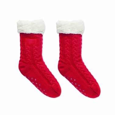 Logo trade promotional gifts picture of: Pair of slipper sock M