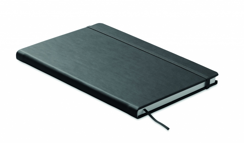 Logo trade promotional products picture of: A5 recycled page notebook