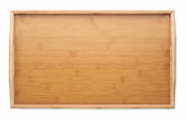 Logo trade corporate gift photo of: Foldable bamboo tray