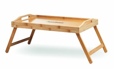 Logotrade business gift image of: Foldable bamboo tray