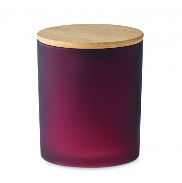 Logo trade advertising products image of: Plant based wax candle 280 gr