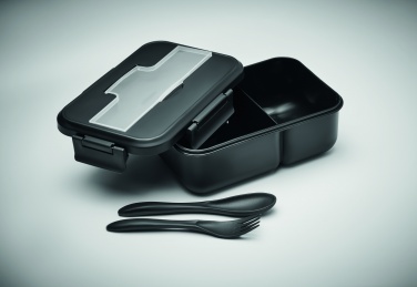 Logotrade promotional giveaways photo of: Lunch box with cutlery in PP