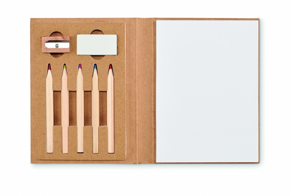 Logotrade promotional item picture of: Kids 60 sheet drawing set