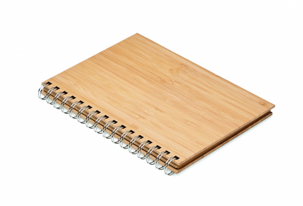 Logotrade promotional items photo of: A5 ring bound Bamboo notebook
