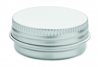 Logo trade business gifts image of: Vegan lip balm in round tin