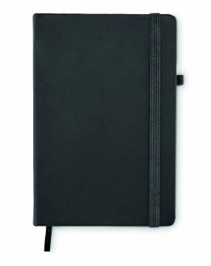Logo trade promotional items picture of: Recycled Leather A5 notebook