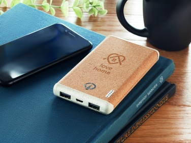Logo trade promotional merchandise photo of: Wireless 10000mAh PowerBank