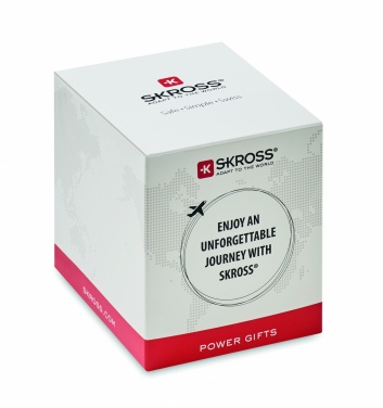 Logo trade business gift photo of: Skross MUV USB A/C adapter