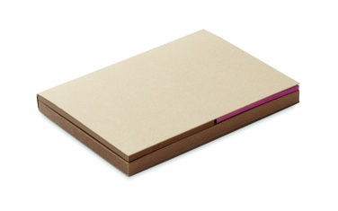 Logo trade corporate gifts image of: Recycled paper memo set
