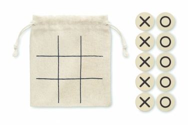 Logotrade promotional giveaway picture of: Wooden tic tac toe