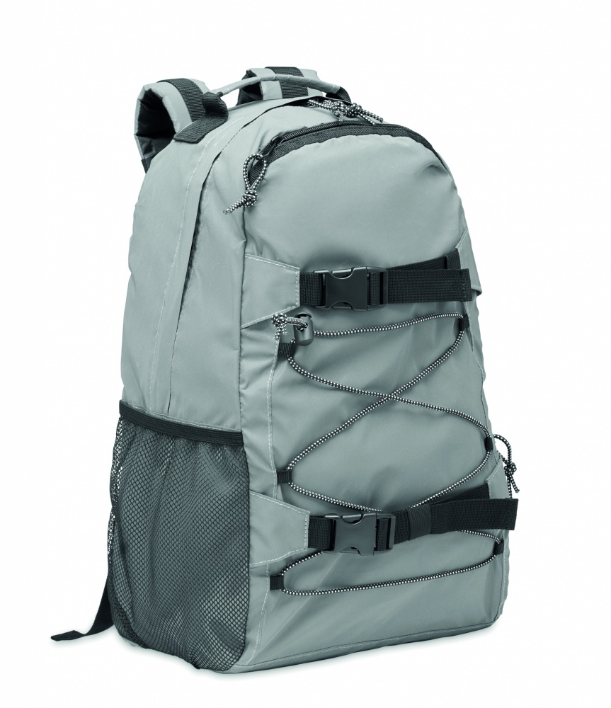 Logotrade promotional product picture of: High reflective backpack 190T