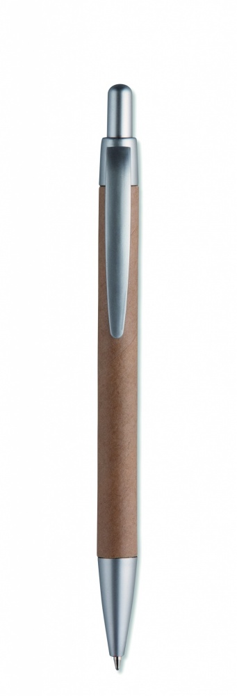 Logotrade promotional item image of: Carton barrel ball pen